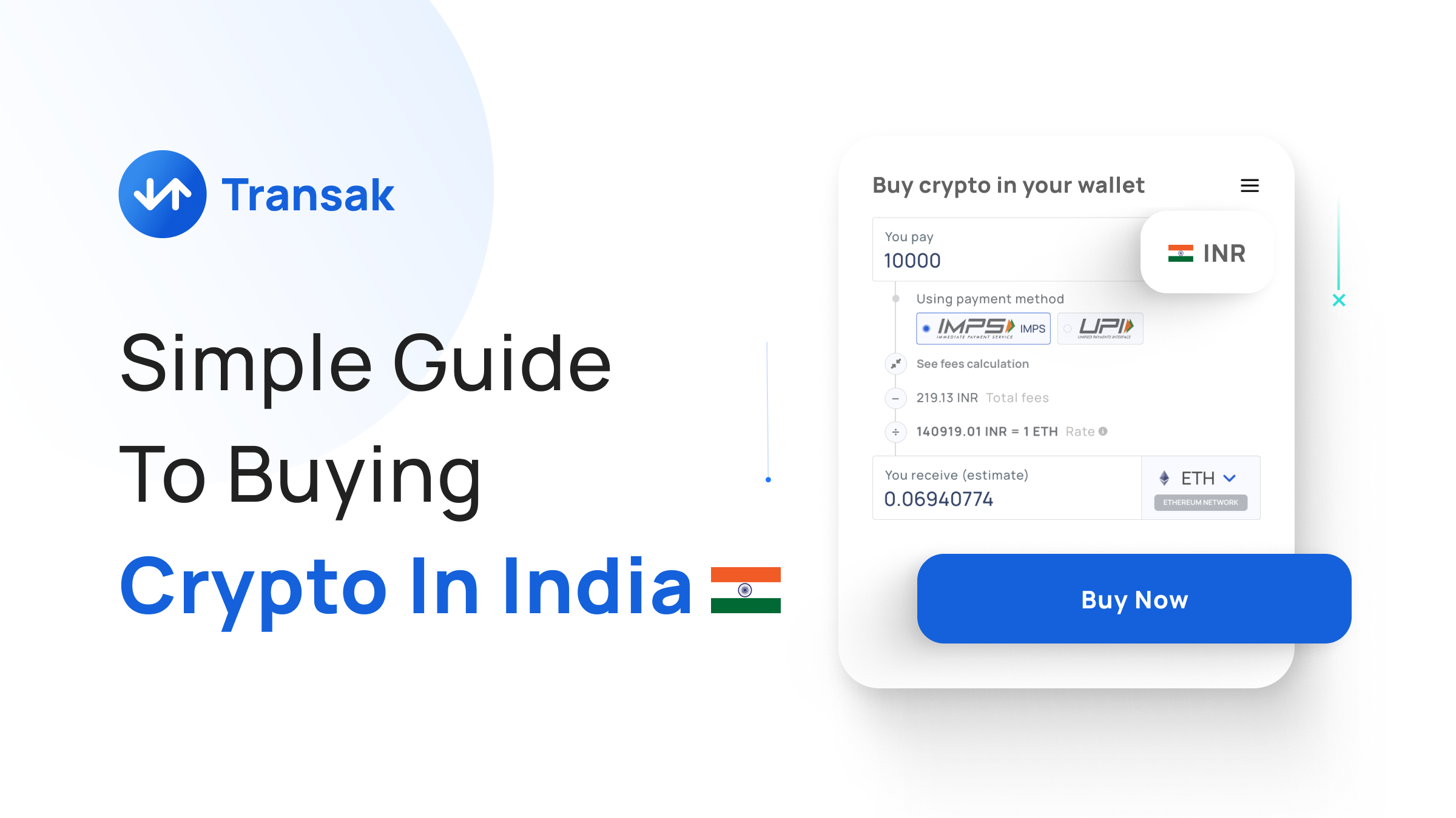 How to Invest in Cryptocurrencies in India Transak